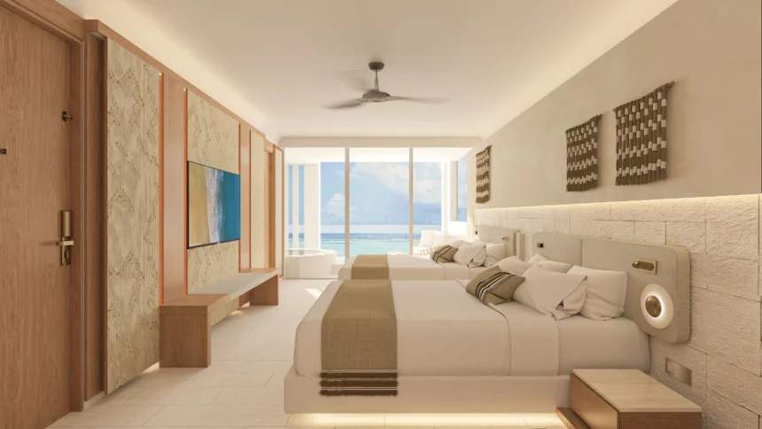 standard room at secrets impression Isla mujeres all inclusive. 